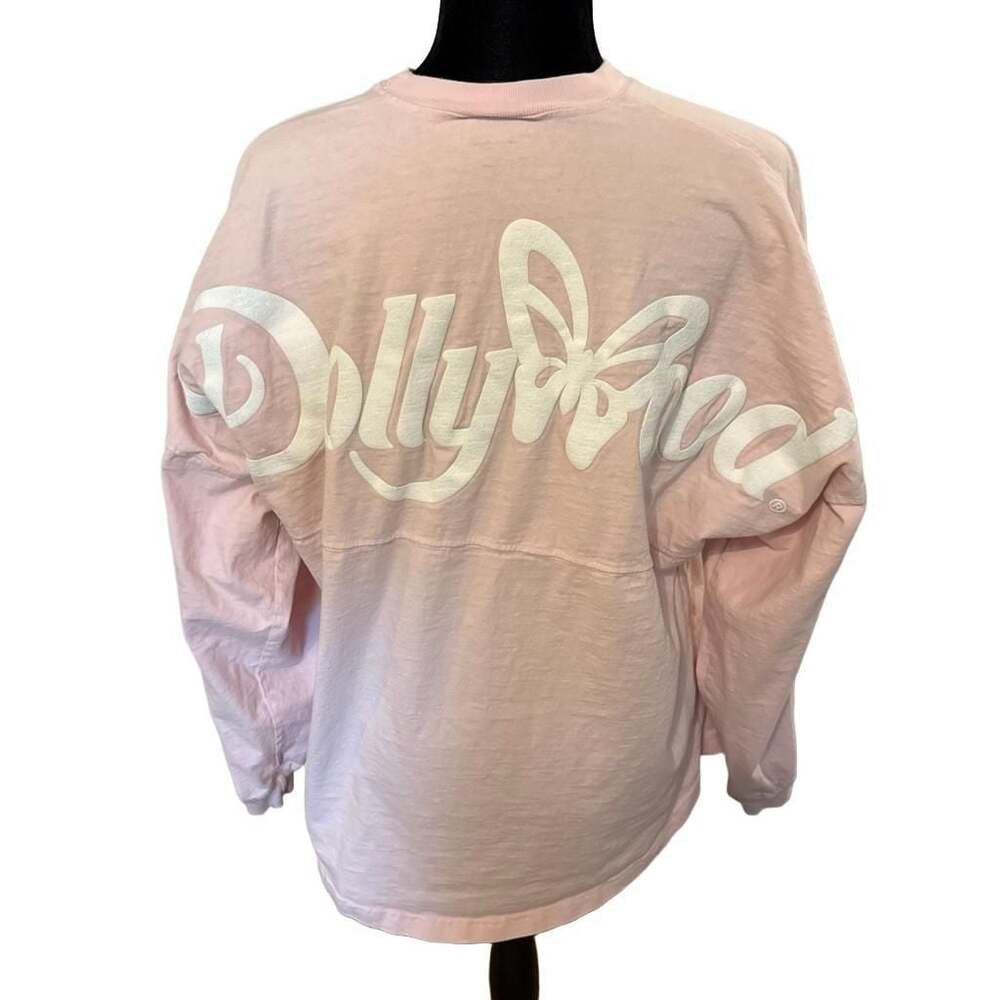 Spirit Jersey Dolly Parton Butterfly Pink Long Sleeve Spirit Jersey Size M